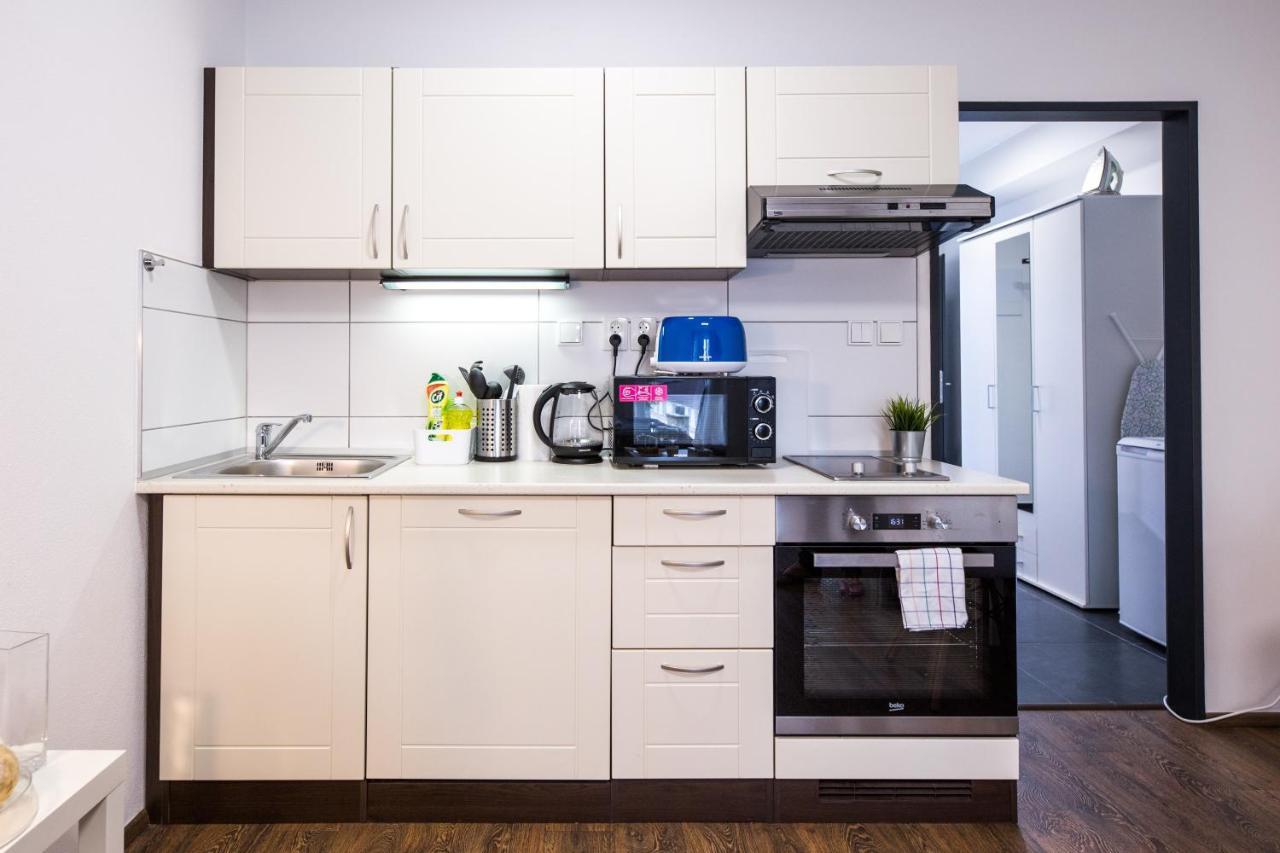Haas Apartments Downtown With Parking Brno Bagian luar foto